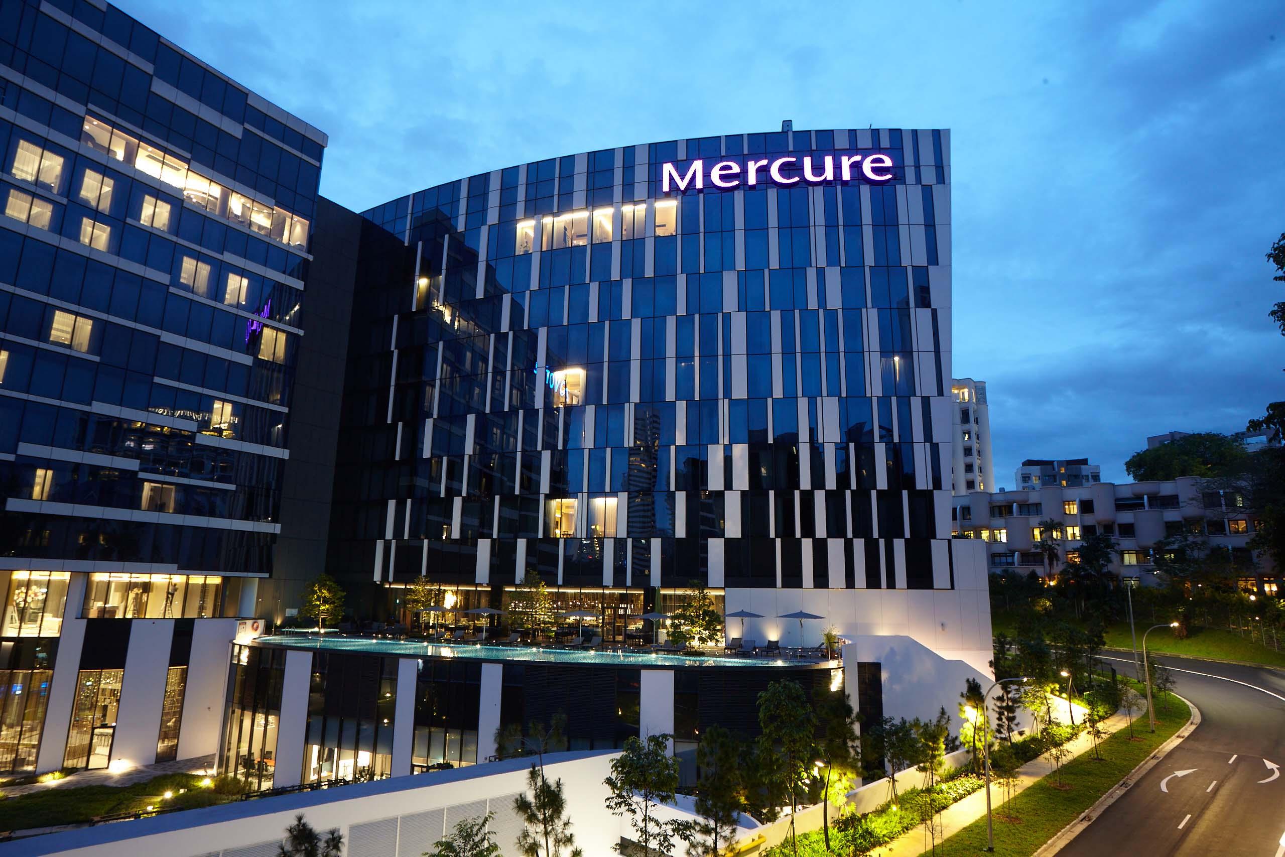 Mercure Singapore On Stevens Экстерьер фото